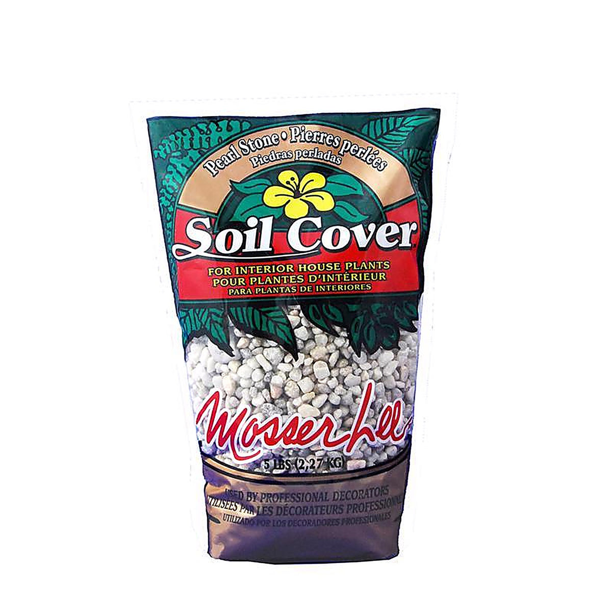 Mosser Lee ML1122 White Pearl Stone Soil Cover 5 lb