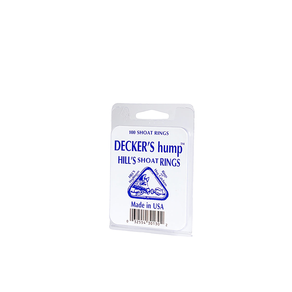 Decker - 2 - 12.5 Ga. Animal Ring for Shoat 100 Pack