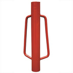 Yardlink - 090108 - Post Driver with Handle Red