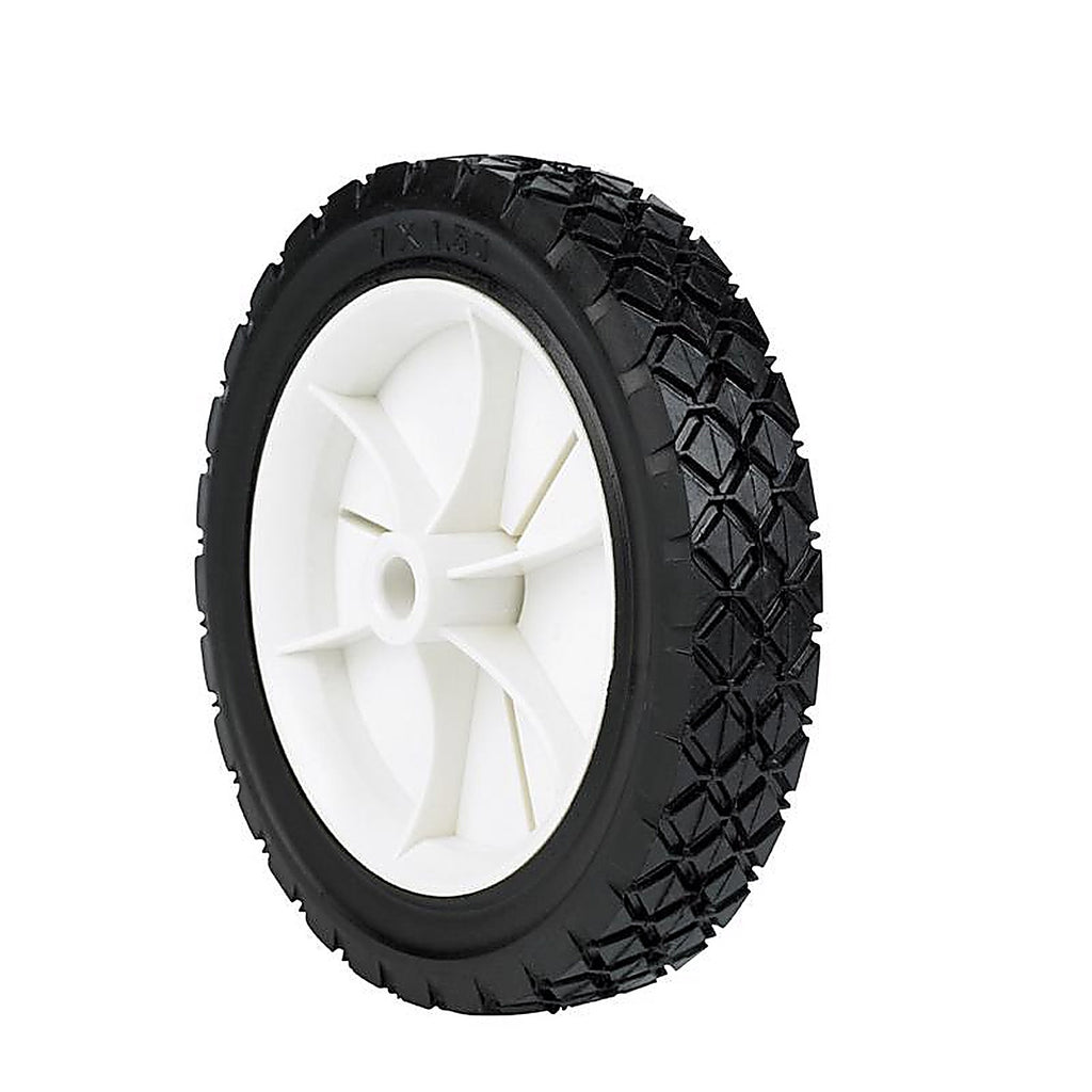 Arnold 490-321-0002 1.5 in. W x 7 in. Dia. Plastic Lawn Mower Replacement Wheel 35 lb.