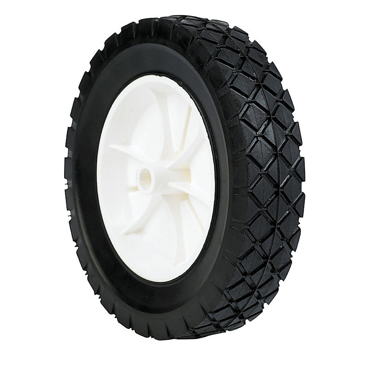 Arnold 490-322-0003 1.75 in. W x 8 in. Dia. Plastic Lawn Mower Replacement Wheel 55 lb.