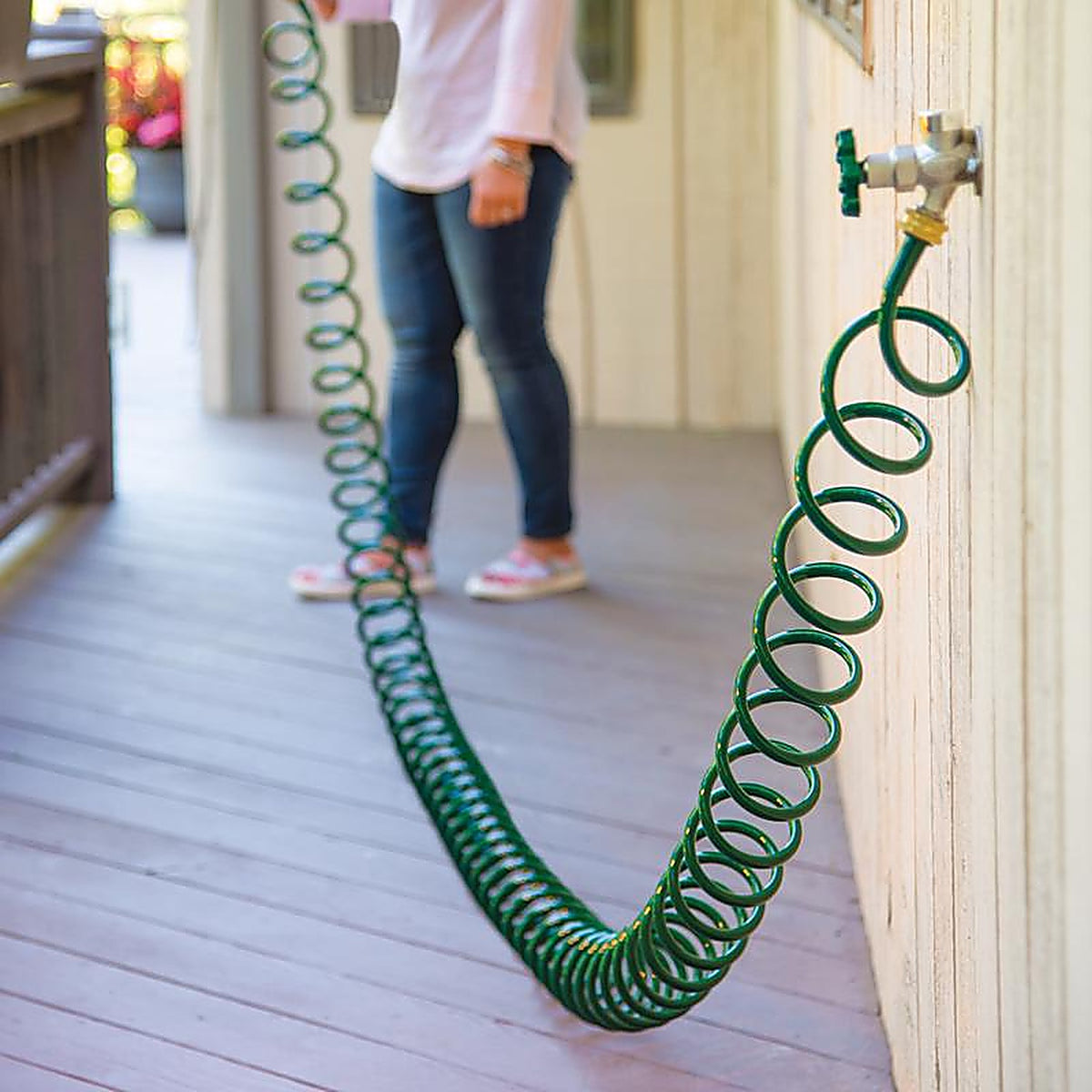 Gardien - 91250 - 3/8 In. D X 50 Ft. L Medium Duty Expandable Coil Garden Hose