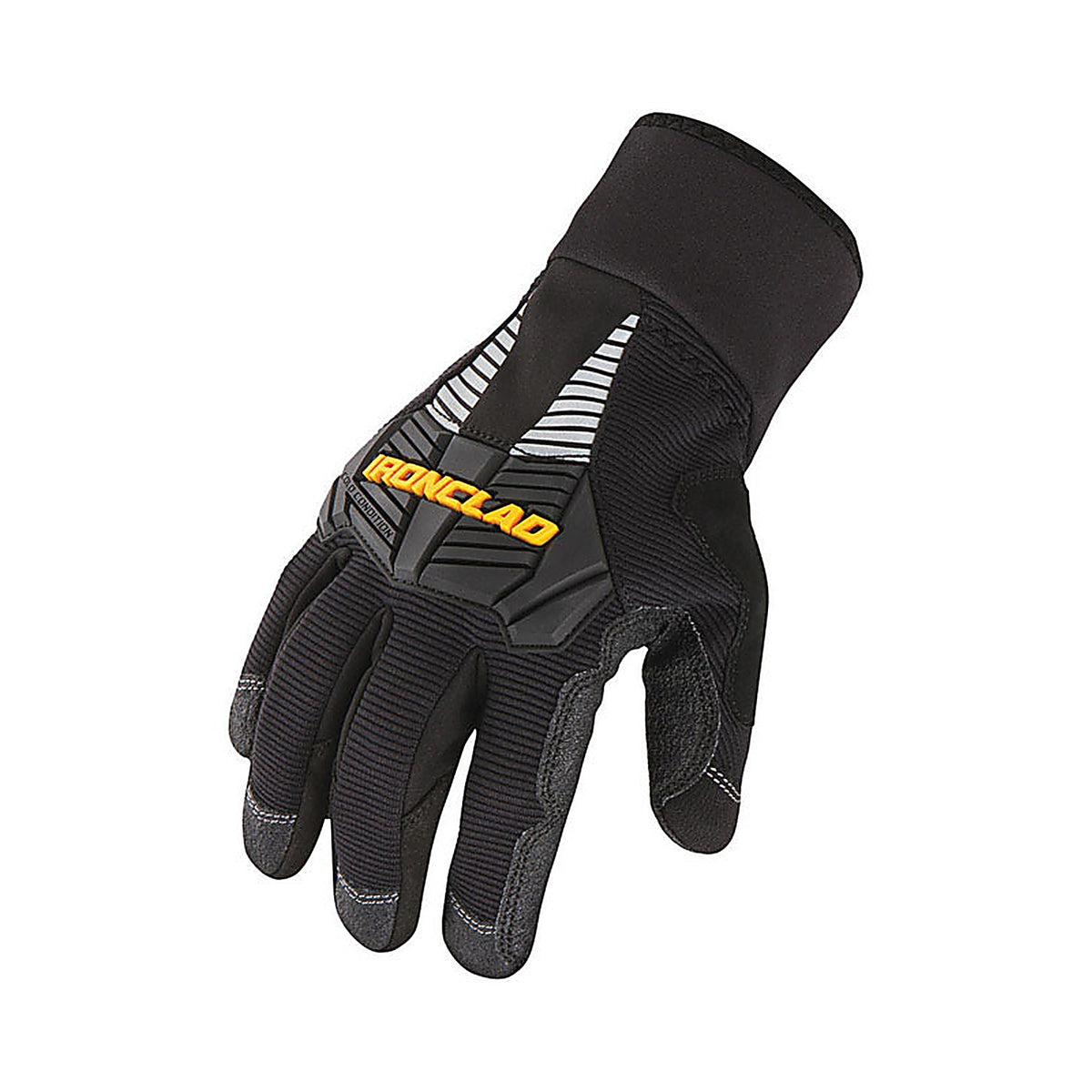Ironclad CCG2-04-L Large Synthetic Leather Cold Weather Black Gloves