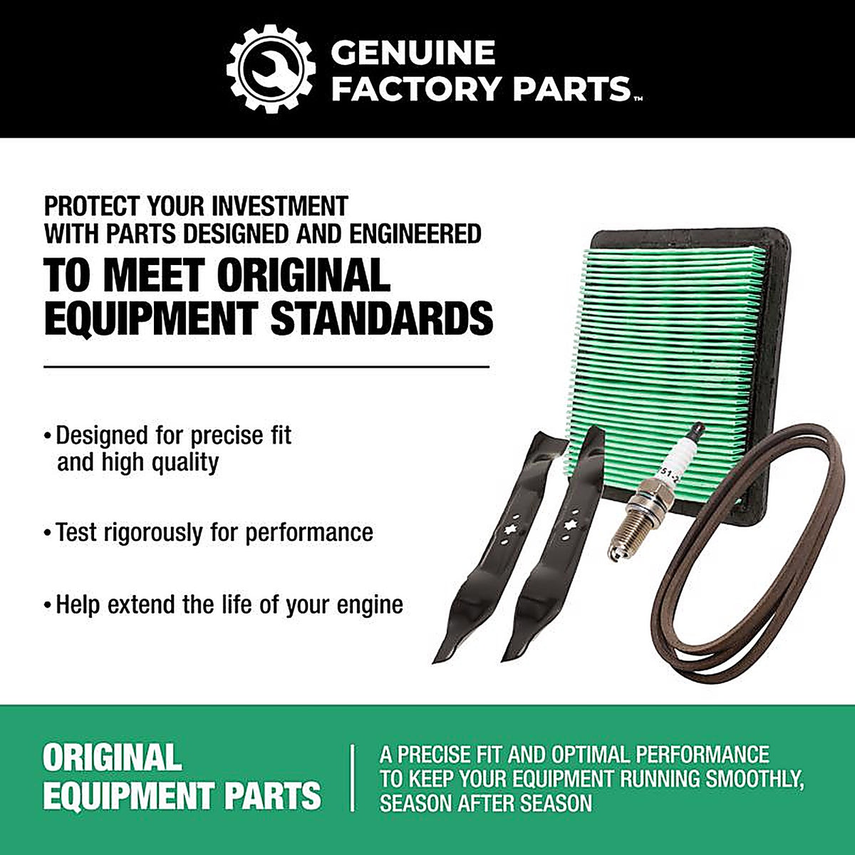 Genuine Factory Parts - 490-950-F090 - Blade Adapter Kit 1 Pack