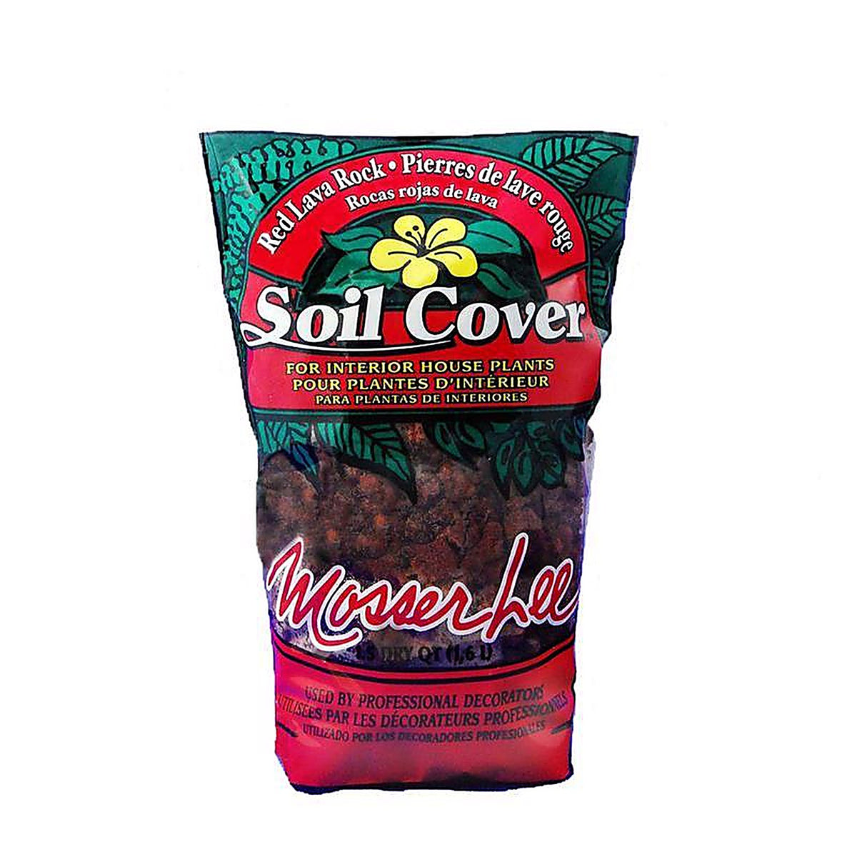 Mosser Lee ML11408 Red Lava Rock Soil Cover 2 lb