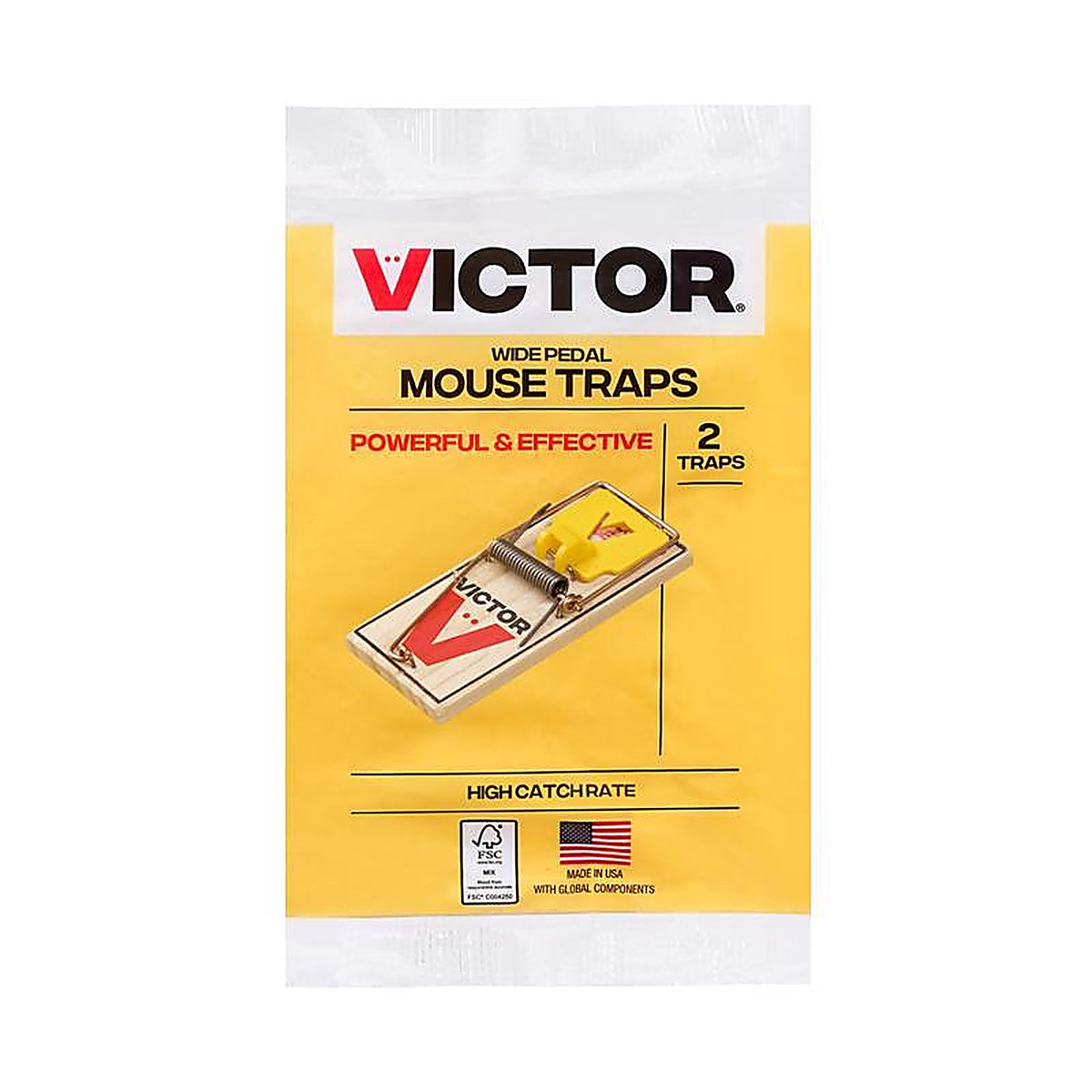 VICTOR M035 Victor Snap Trap For Mice 2 pk