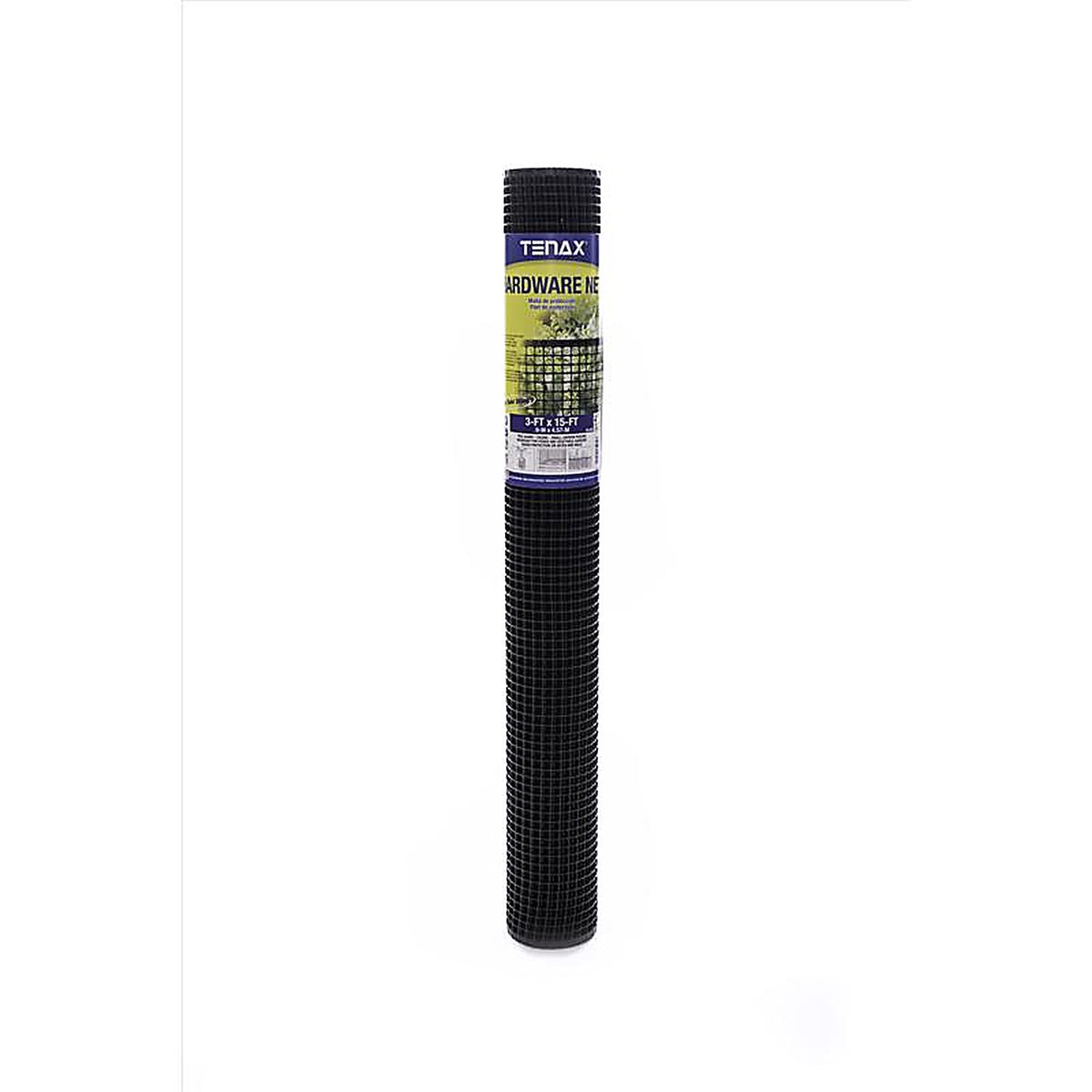 Tenax 62071079 3 ft. H x 15 ft. L Polyethylene Hardware Netting Black