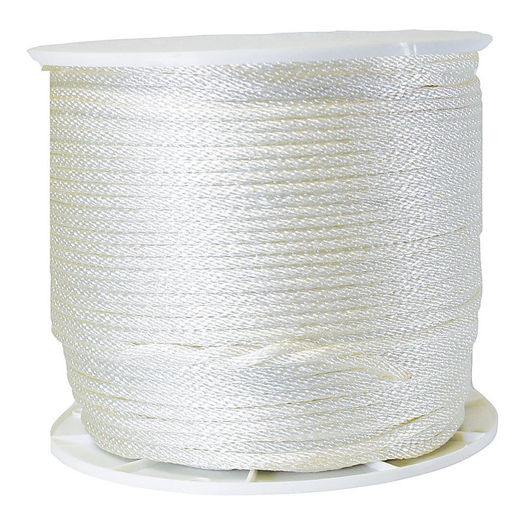 Koch 5220845 1/4 in. D X 1000 ft. L White Solid Braided Nylon Rope