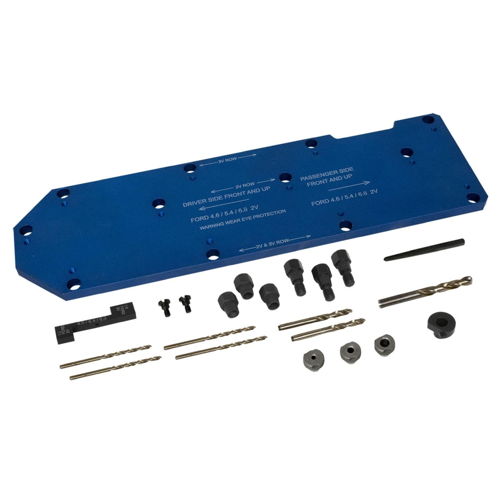 Lisle - 71600 - Manifold Drill Template for Ford 4.6l, 5.4l and 6.8l