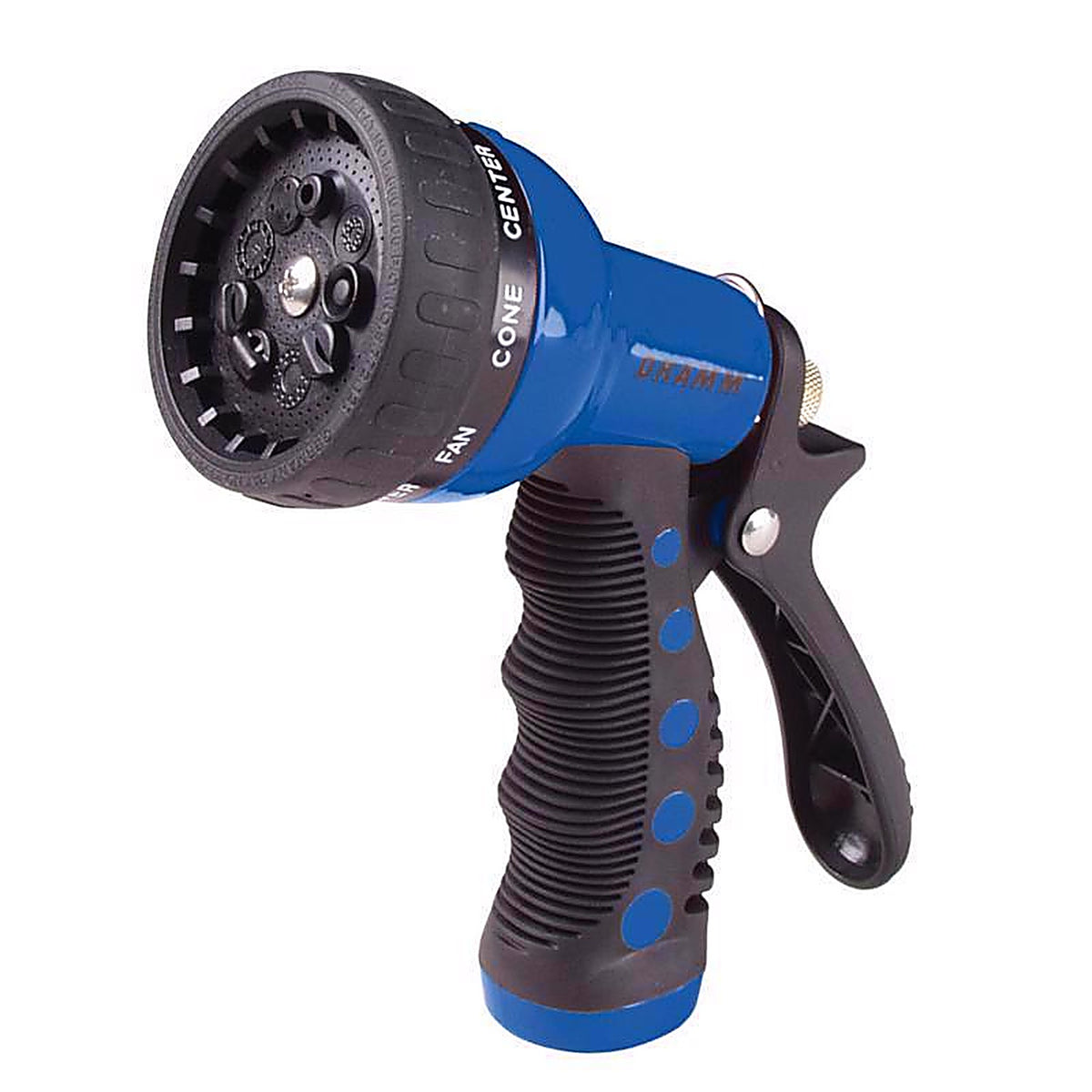 Dramm 10-12700 Revolver 9 pattern Adjustable 9-Pattern Metal Hose Nozzle
