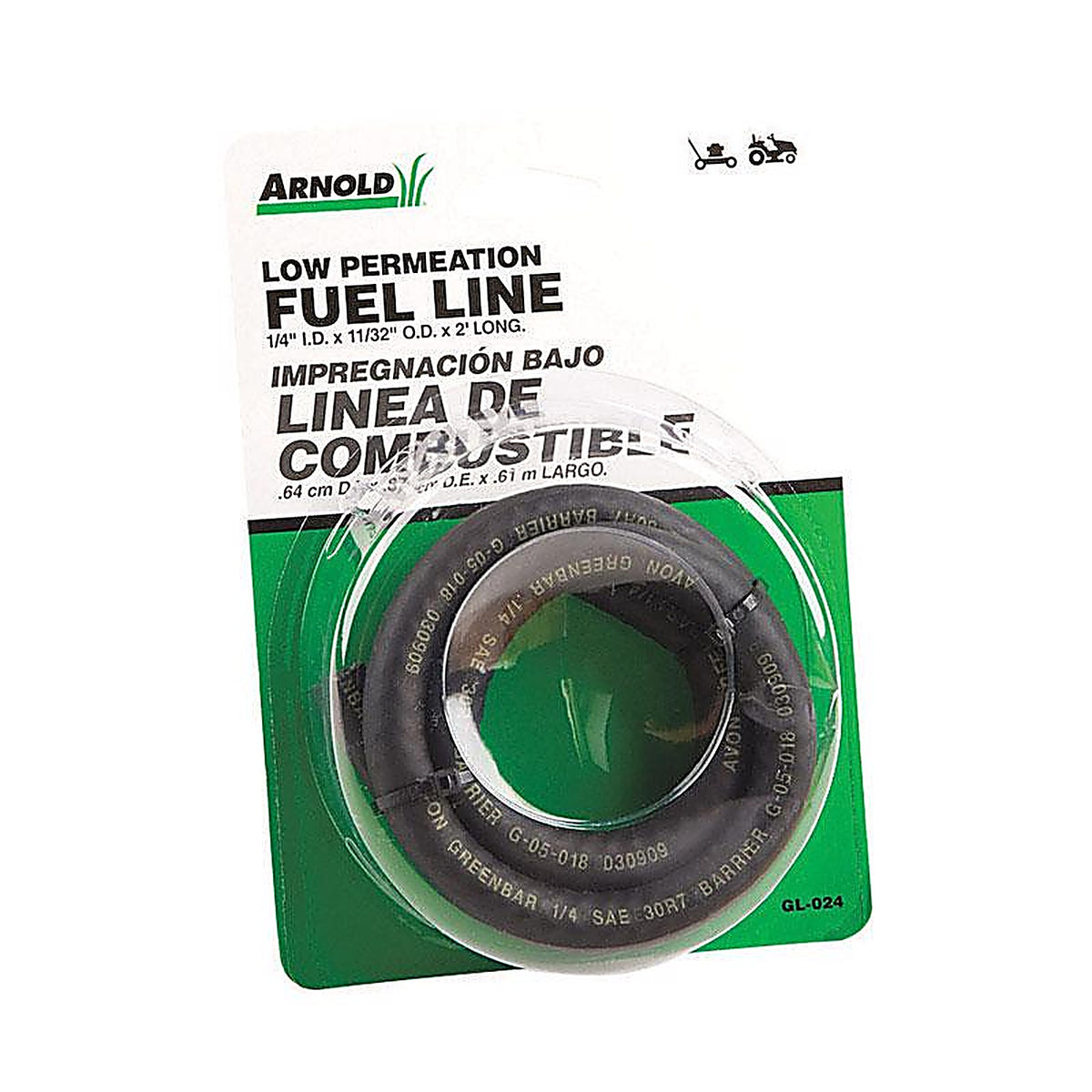 Arnold GL-024 Low Permeation Gas Line For Lawn Mowers & Riding Mowers