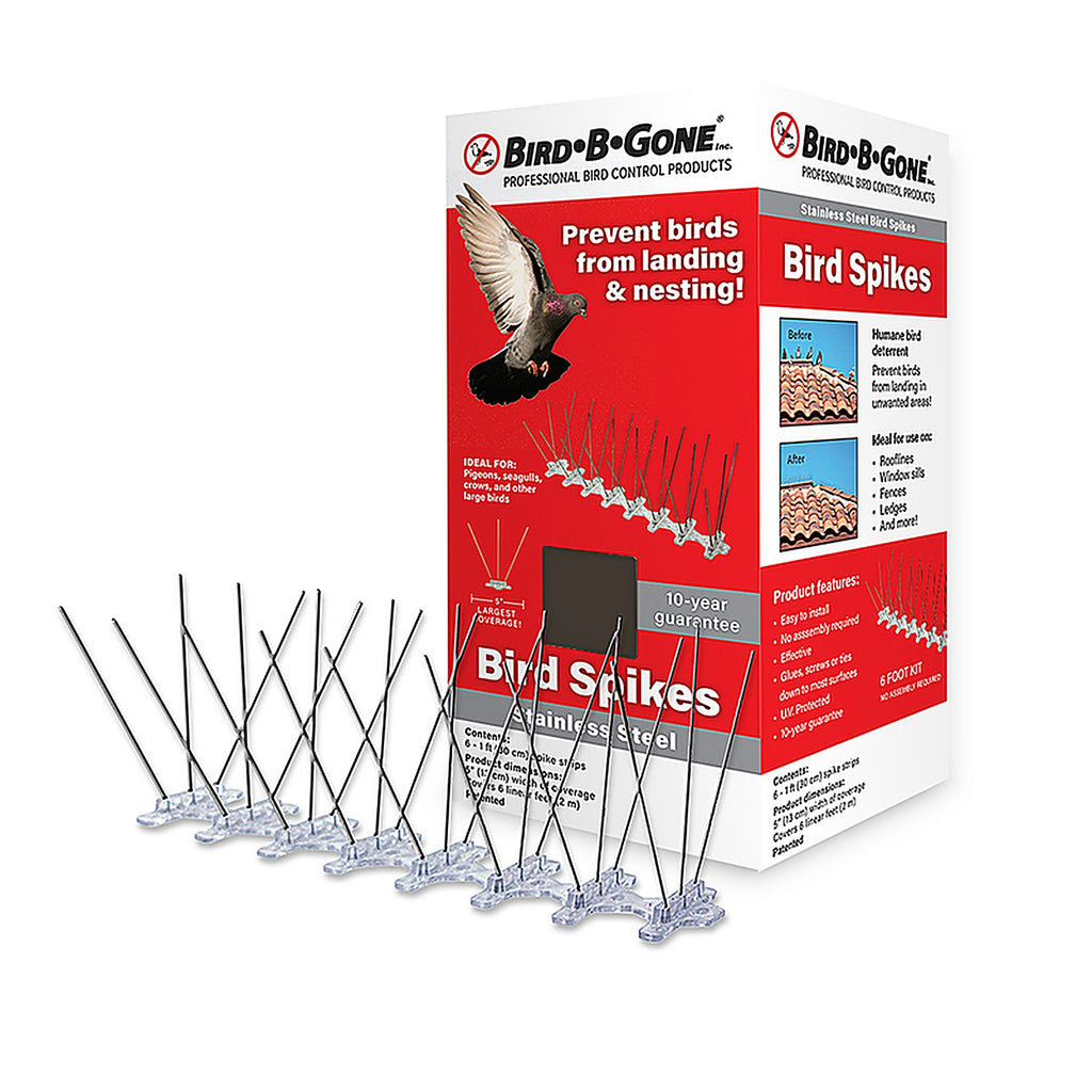 Bird-B-Gone MM2001-5/6 Bird Repelling Spikes For Assorted Species