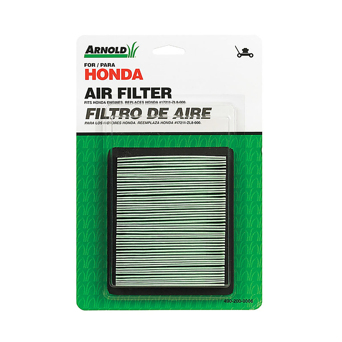 Arnold 490-200-0006 Air Filter For 17211-ZL8-000