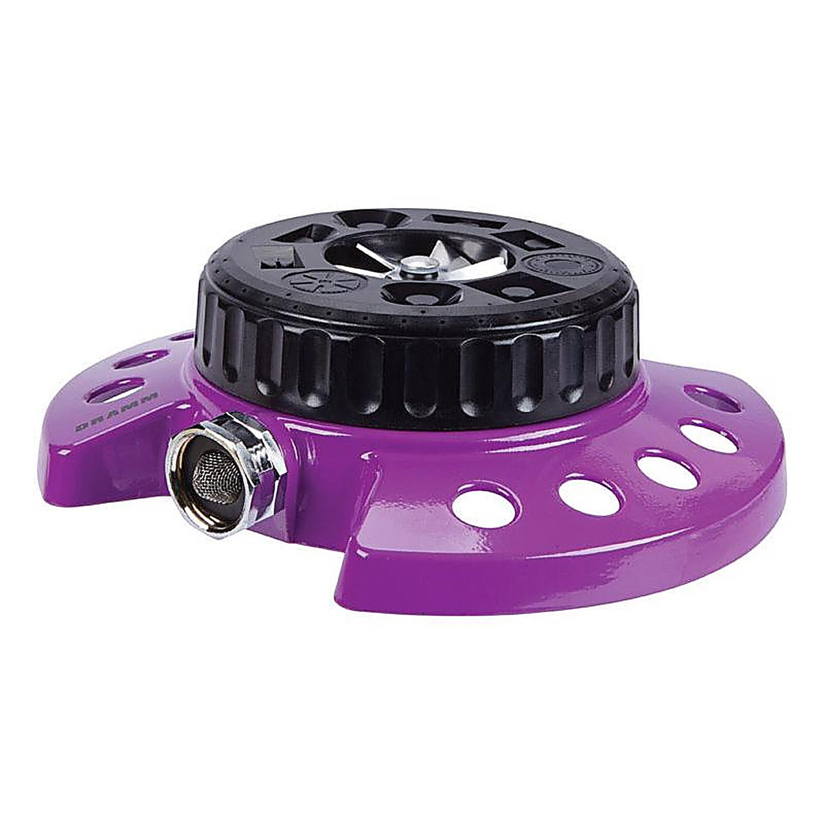 Dramm 10-15020 ColorStorm Metal Sled Base 9-Pattern Turret Sprinkler 575 sq. ft.