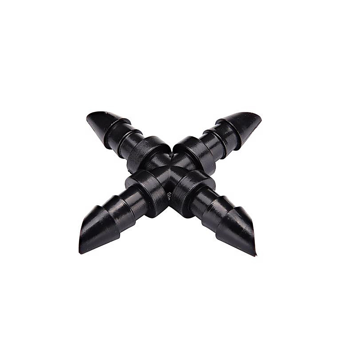 Raindrip R399CT Barbed 1/4 in. Drip Irrigation Cross 4/Pack