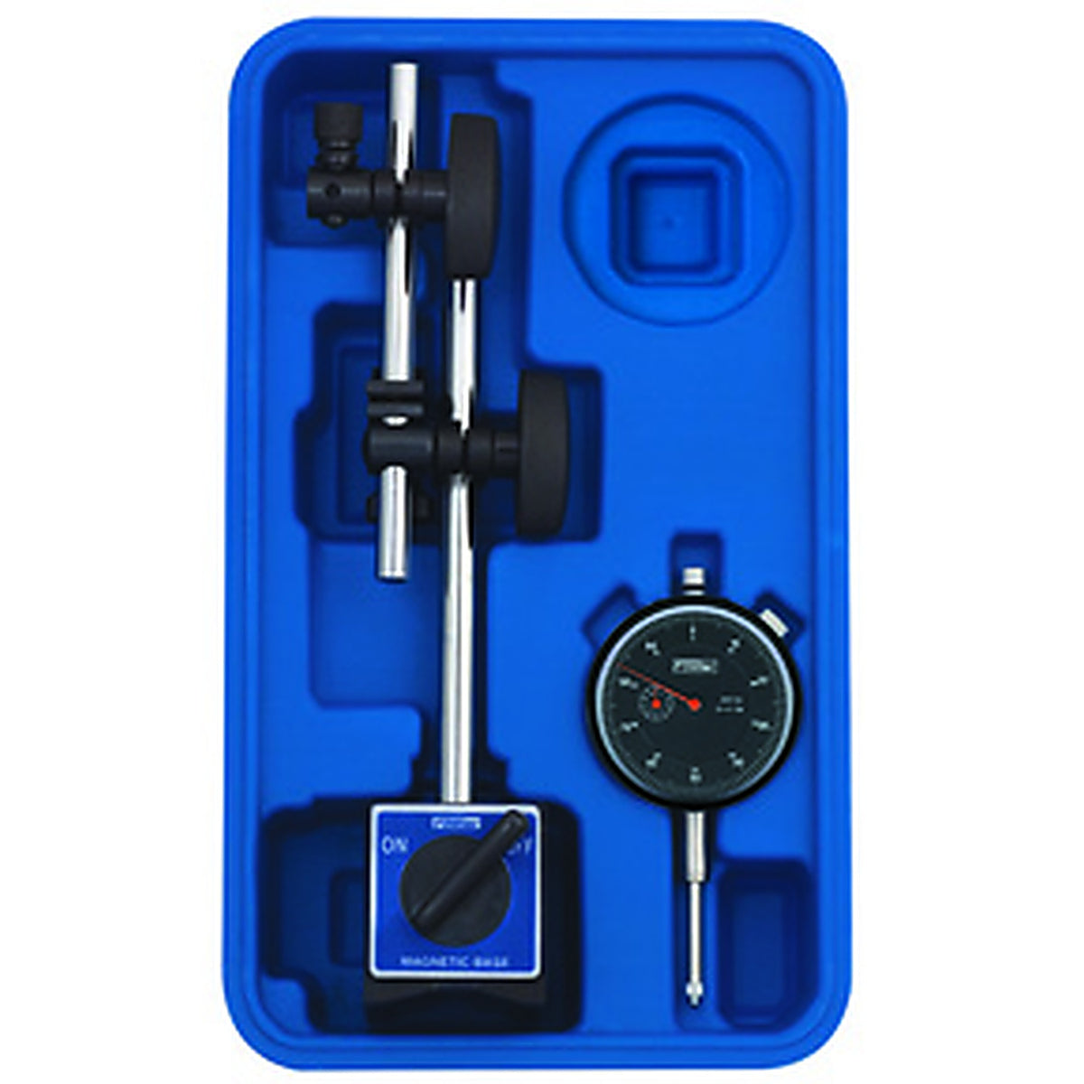 Fowler 72-520-199 Magnetic Base & Black Face Indicator With Fine Adjust