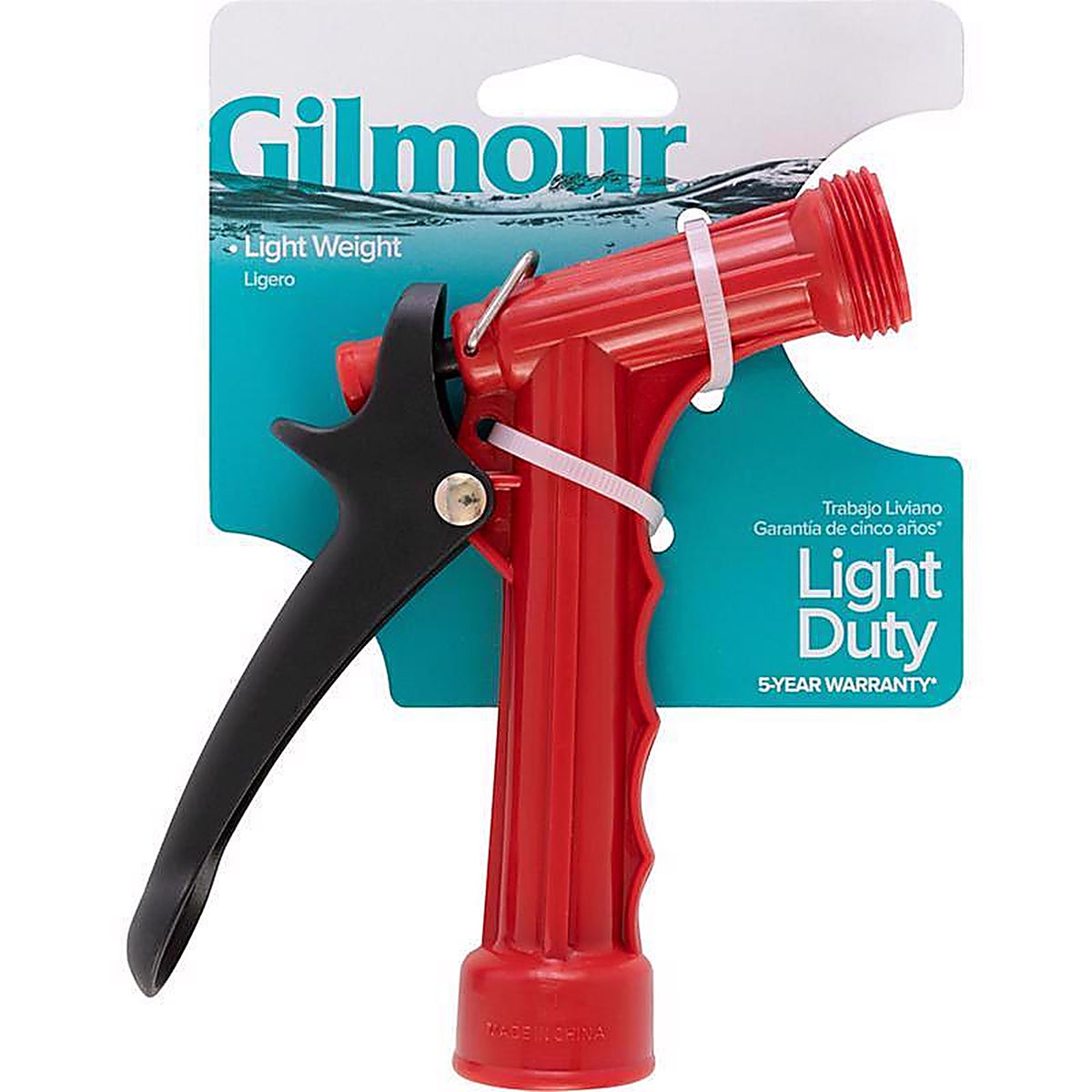 Gilmour - 1065663 - the Original Adjustable Continuous Plastic Threaded Front Hose Nozzle