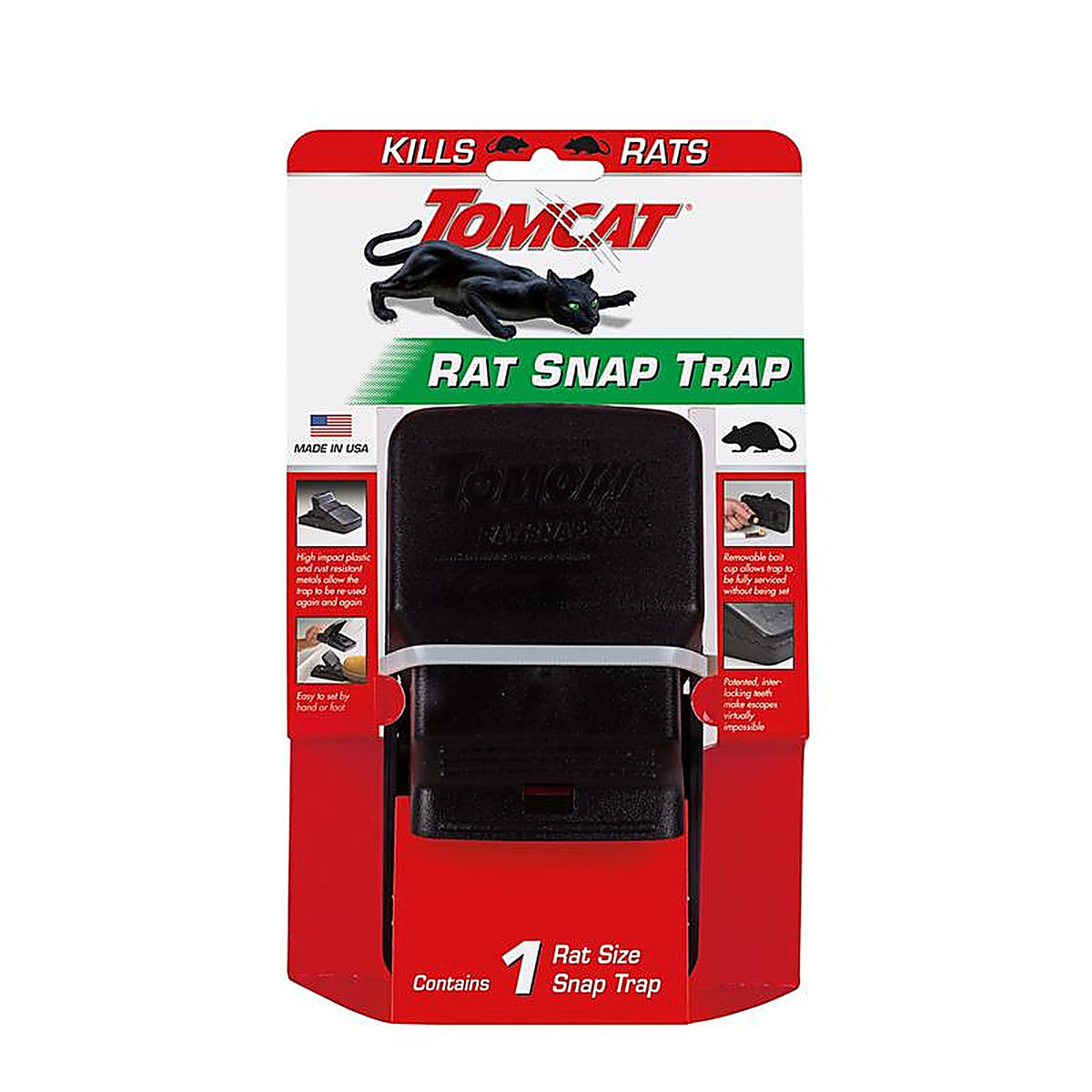 Tomcat 0361710 Snap Trap For Rats 1 pk