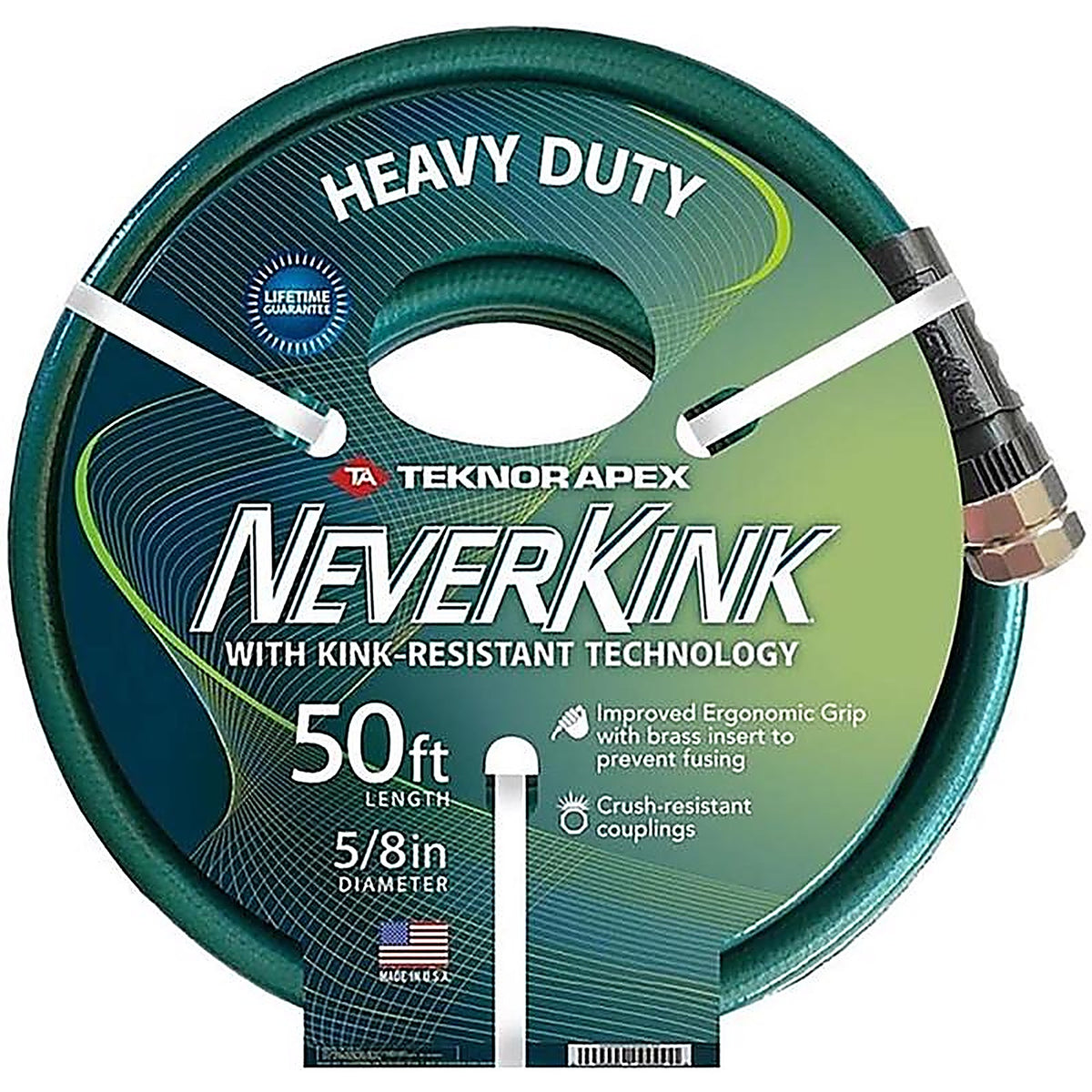 Teknor Apex - 8617-50 - Neverkink 5/8 In. D X 50 Ft. L Heavy Duty Garden Hose