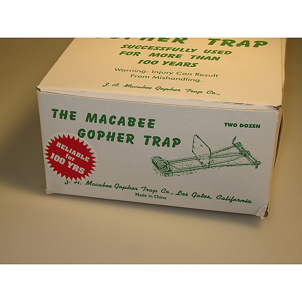 Macabee - MGT - Small Snap Trap for Gophers 1 Pack