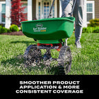 Scotts 76121 Turf Builder EdgeGuard Mini 60 in. W Push Spreader For Fertilizer/Seed 23 lb