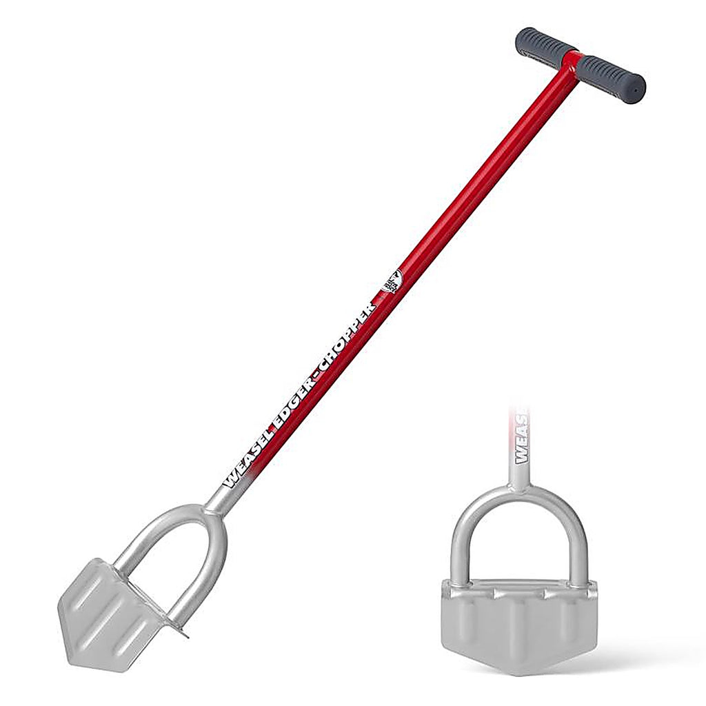 Garden Weasel - 91714 - Carbon Steel Garden Edger Steel Handle