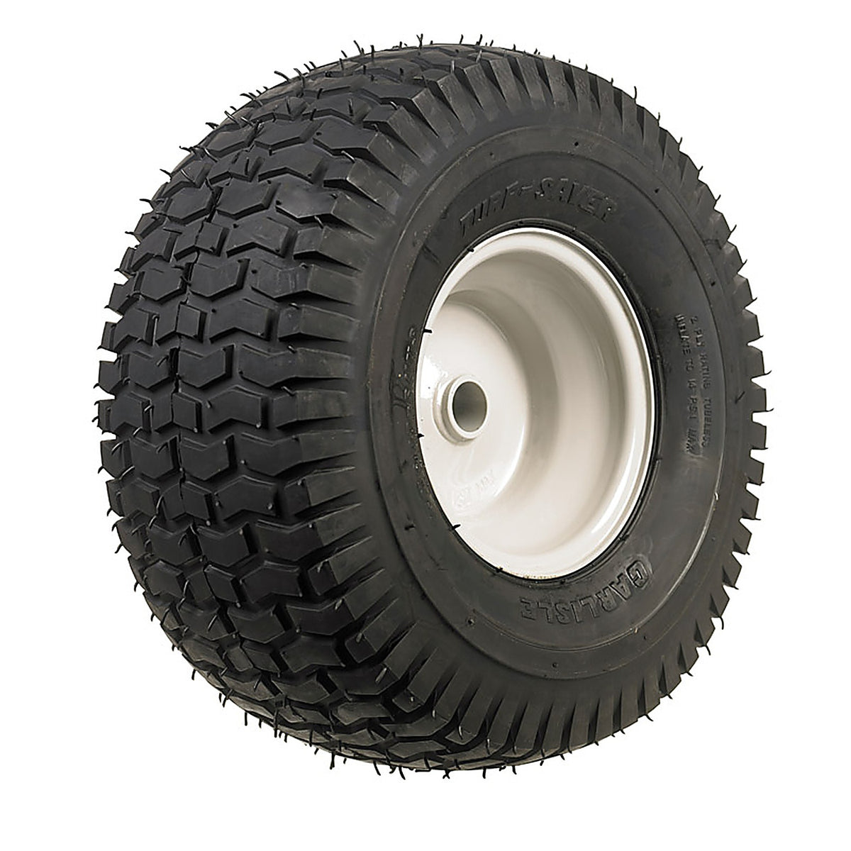 Arnold 490-325-0012 Lawn Tractor Front 6 in. W x 15 in. Dia. Steel Lawn Mower Replacement Wheel 300 lb.