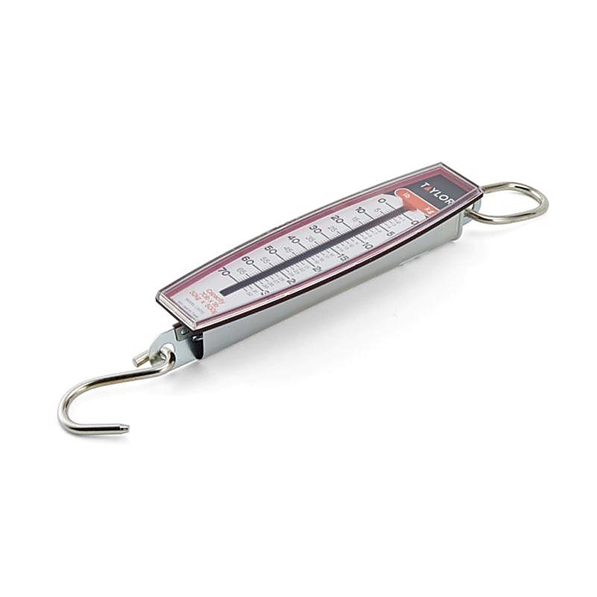 Taylor 30704104 White Analog Hanging Scale 70 lb.