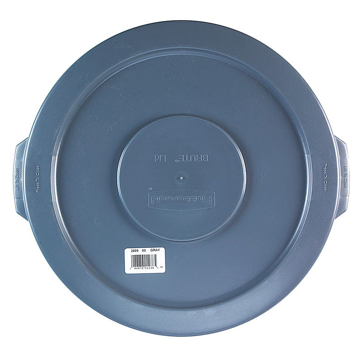 Rubbermaid 260900GRAY Brute Plastic 10 gal Garbage Can Lid