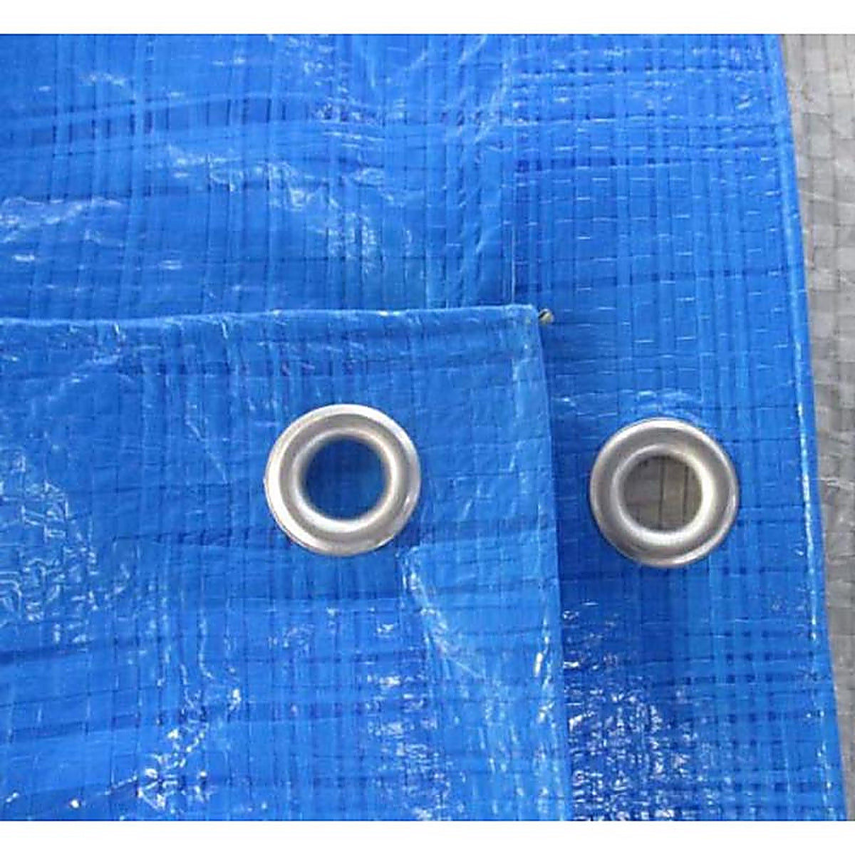 Home Plus P68-88W 6 ft. W x 8 ft. L Light Duty Polyethylene Tarp Blue