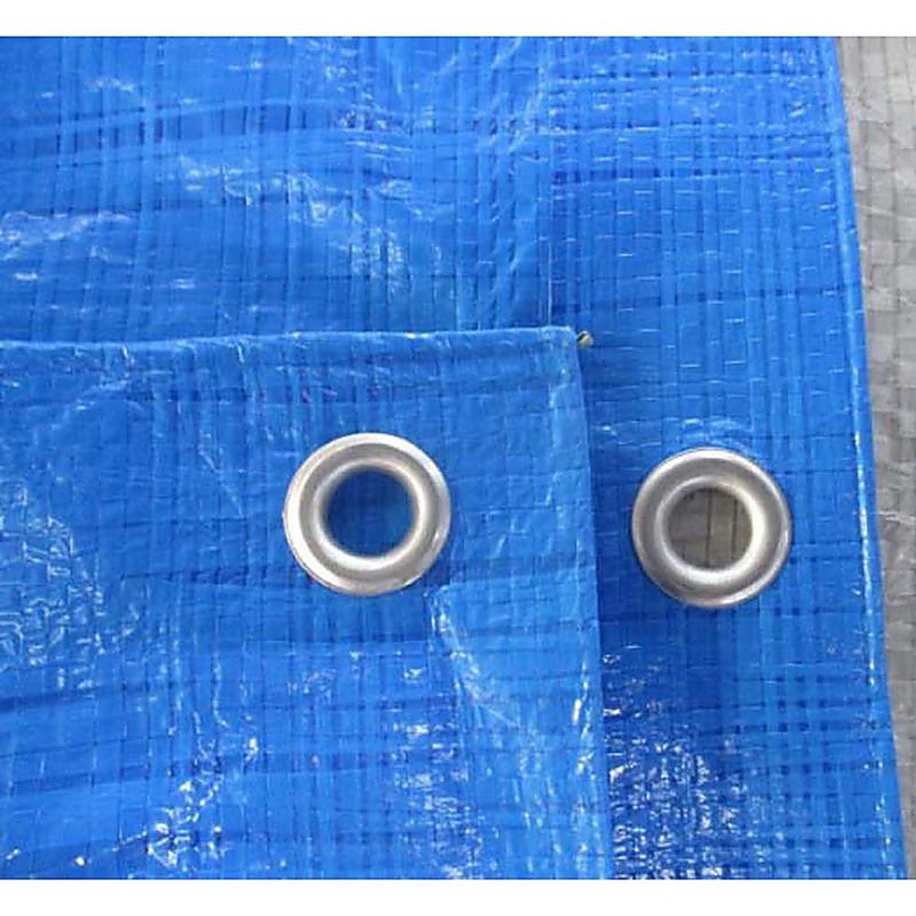 Home Plus P1012-88W 10 ft. W x 12 ft. L Light Duty Polyethylene Tarp Blue
