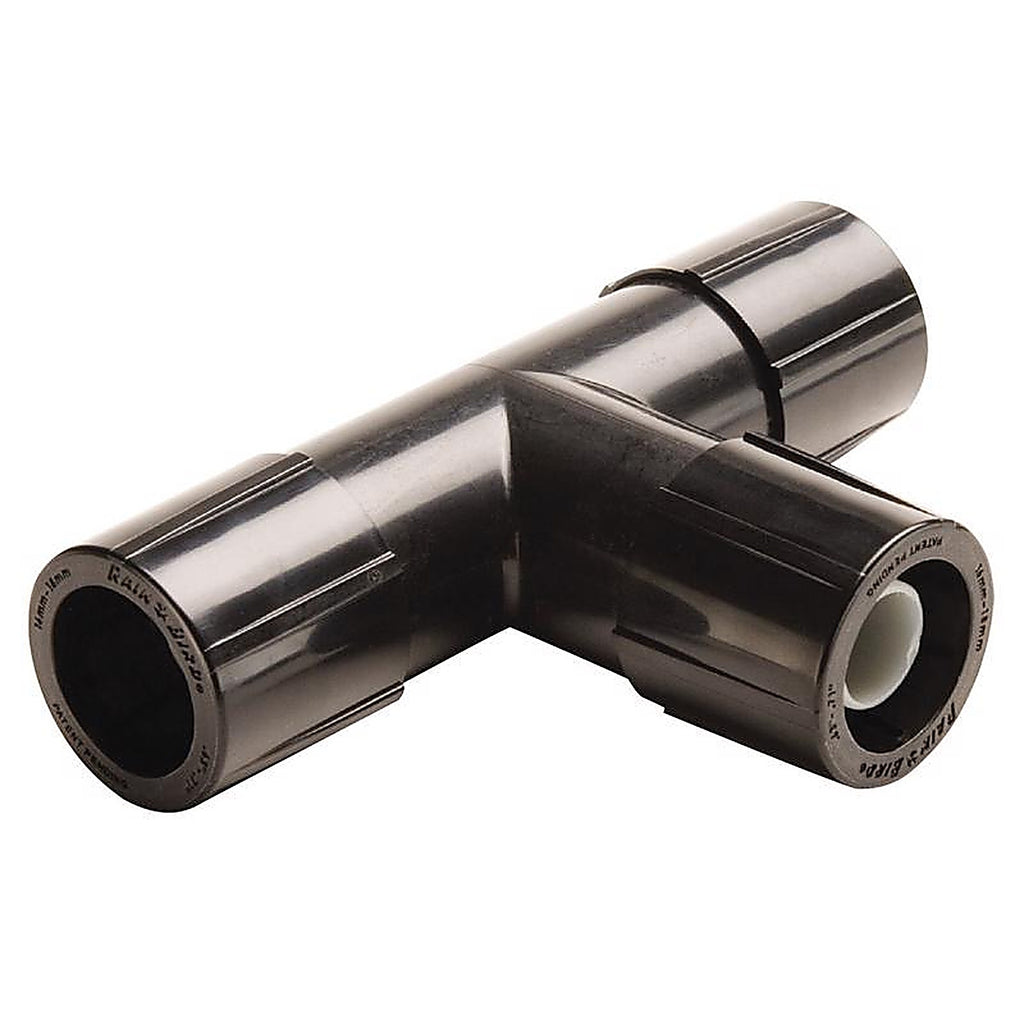 Rain Bird - EFT25-1PS - Easy Fit 1/2 In. Push-Fit Drip Irrigation Tee 1 Pack
