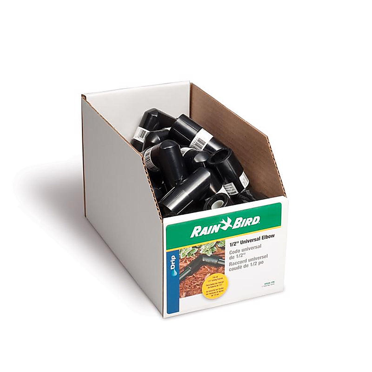 Rain Bird - EFE25-1PS - 1/2 In. Push-Fit Drip Irrigation Elbow 1 Pack
