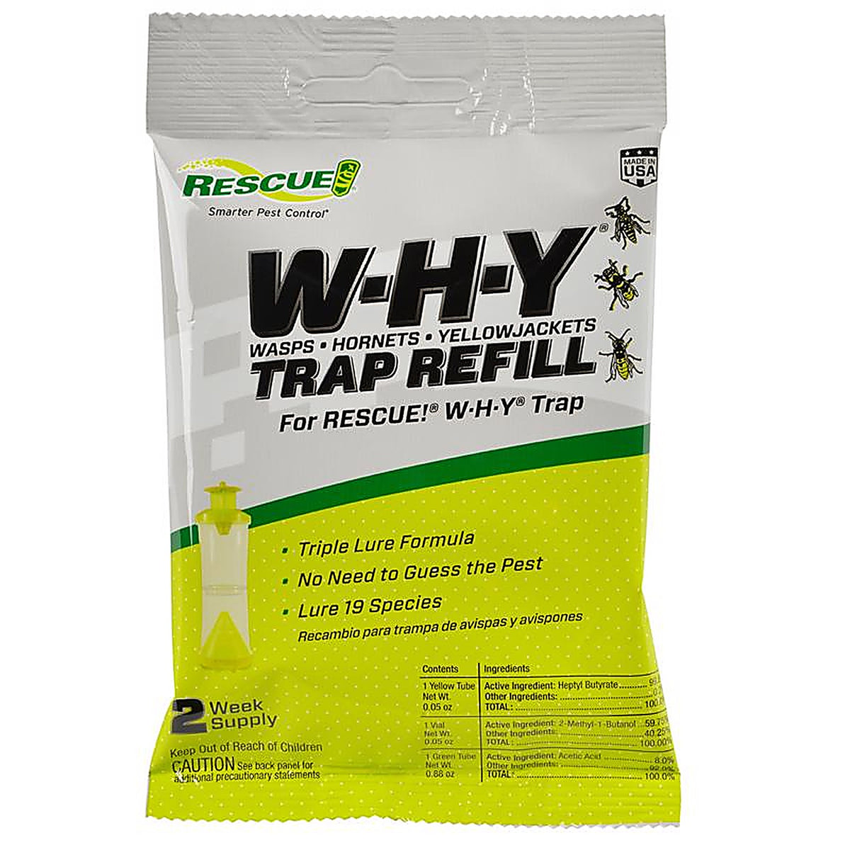 RESCUE WHYTA-DB16 Yellowjacket & Wasp Trap 0.88 oz
