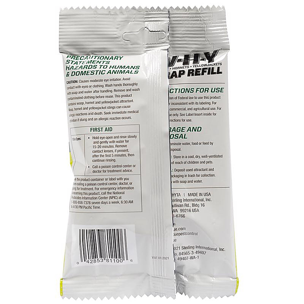 RESCUE WHYTA-DB16 Yellowjacket & Wasp Trap 0.88 oz