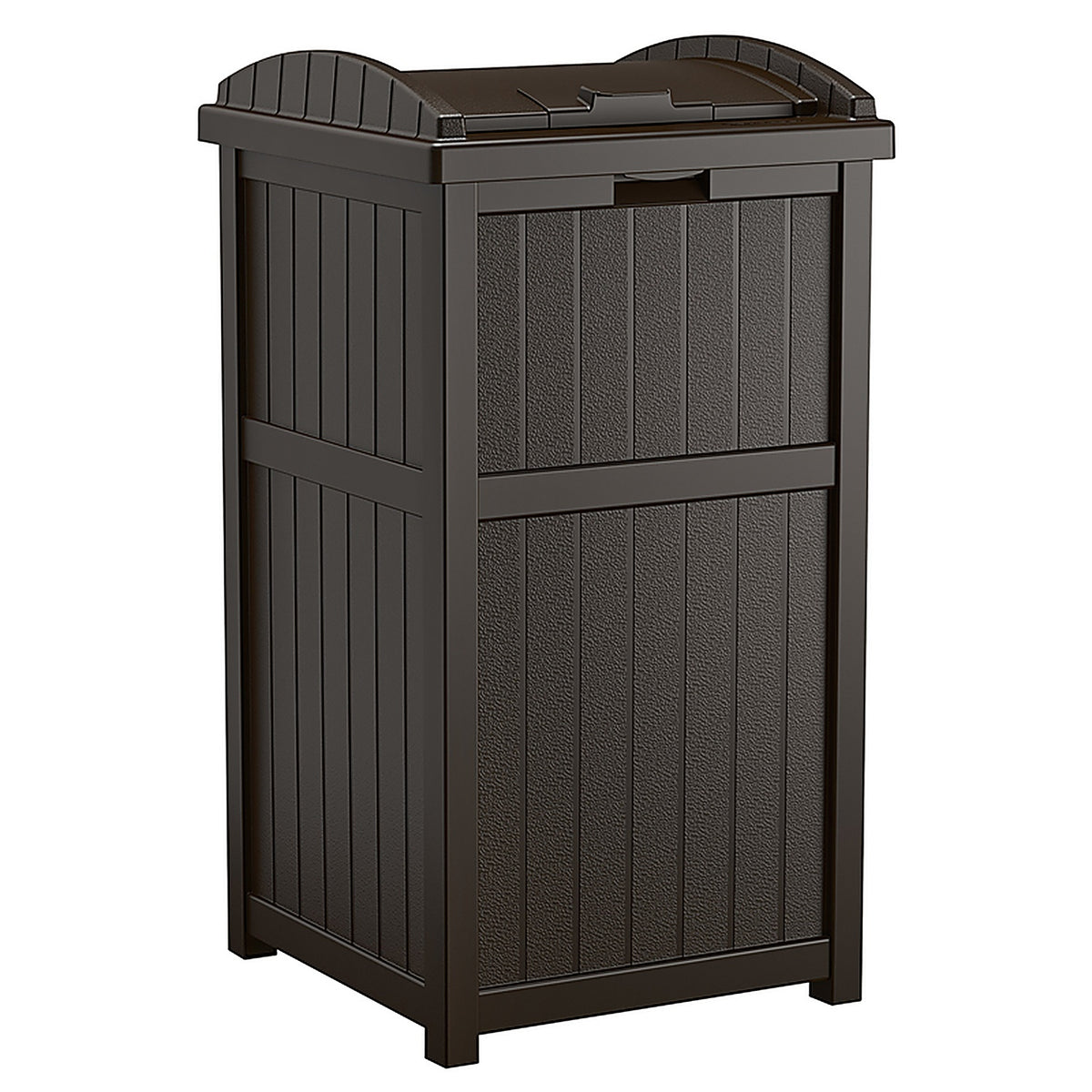 Suncast GH1732J Trash Hideaway 30 Resin Garbage Can Lid Included