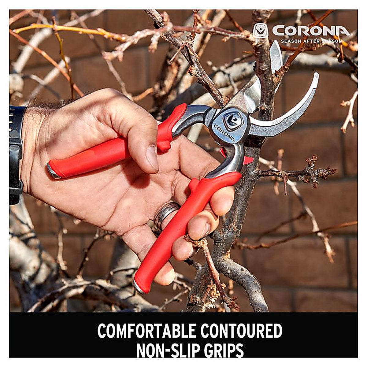 Corona BP7100D Dual Cut Carbon Steel Bypass Pruners
