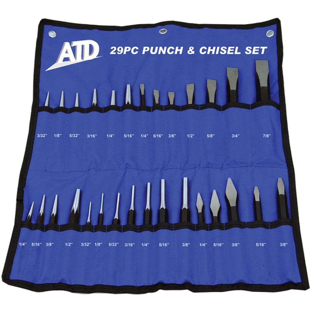ATD - 729 - 29pc Punch and Chisel Set