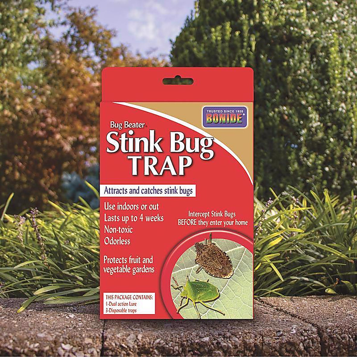 Bonide - 198 - Bug Beater Stink Bug Trap 3 Pack