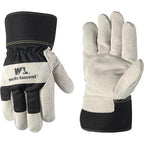 Wells Lamont 5130XL-NEW XL Split Cowhide Leather Black/Brown Gloves