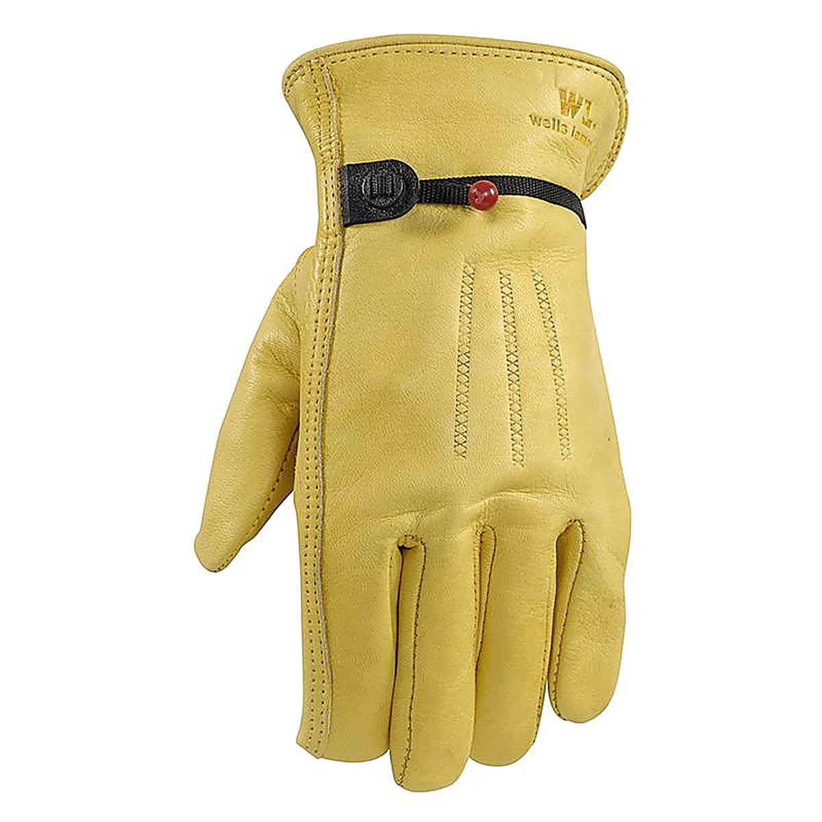 Wells Lamont 1132M M Leather Driver Saddletan Gloves
