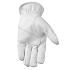 Wells Lamont 1720L L Goatskin Leather Driver Pearl Gray Gloves
