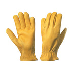 Wells Lamont - 962L - Mens Driver Gloves Gold L 1 Pair