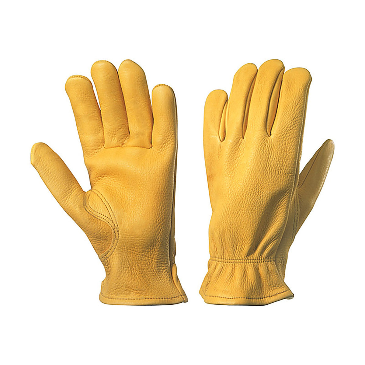 Wells Lamont - 962L - Mens Driver Gloves Gold L 1 Pair