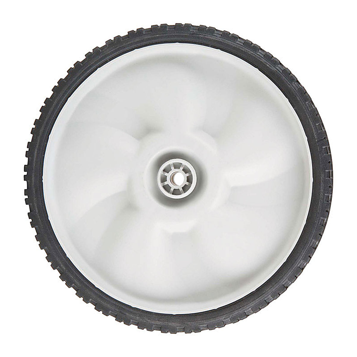 Arnold 490-325-0023 1.75 in. W x 11 in. Dia. Plastic Lawn Mower Replacement Wheel 60 lb.