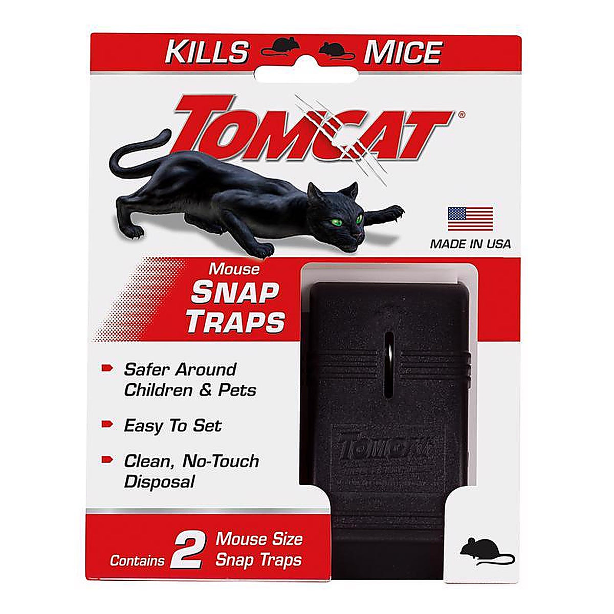 Tomcat 0361510 Snap Trap For Mice 2 pk