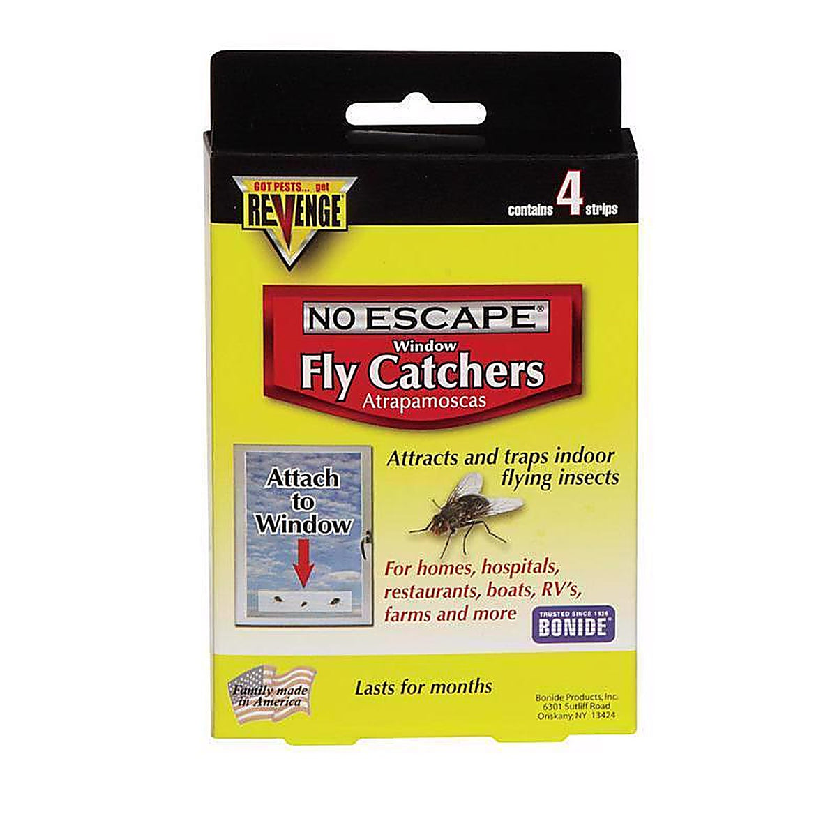 Bonide - 46200 - Revenge Fly Trap 4 Pack
