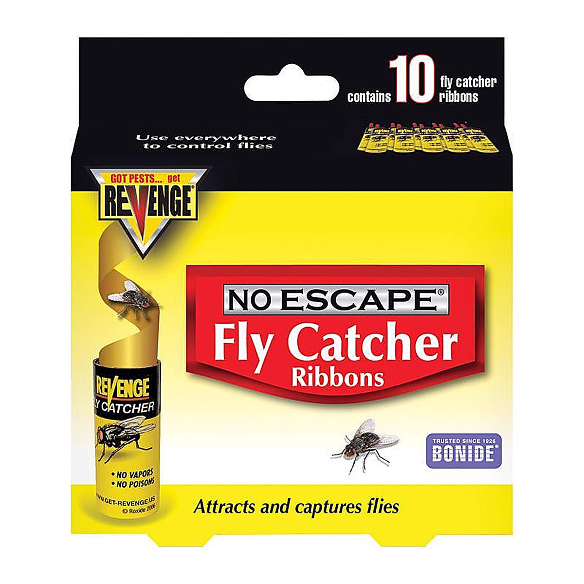 Bonide - 46125 - Revenge Fly Trap 10 Pack