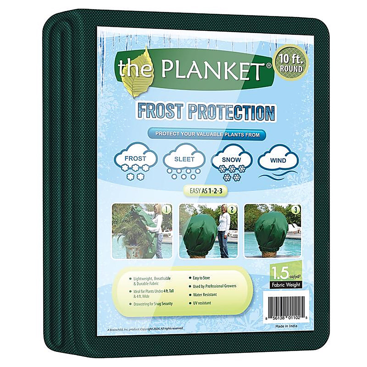 Theplanket - 11120-12 - Planket 10 Ft. L X 10 Ft. W 1 Pack Garden Cover