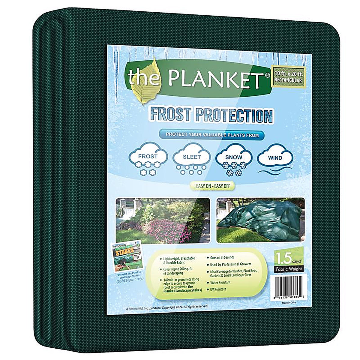 Planket - 11200-6 - 20 Ft. L X 10 Ft. W 1 Pack Garden Cover